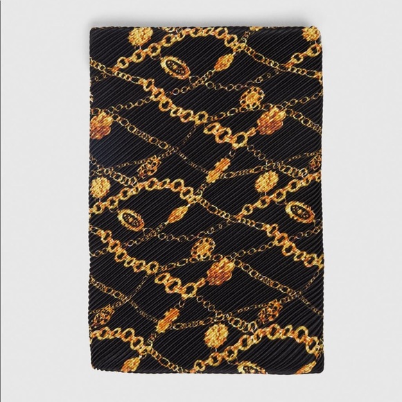 Zara chain print scarf